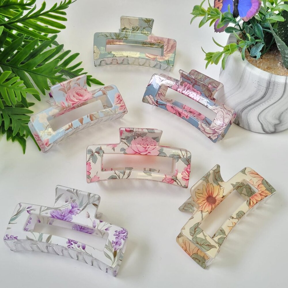 ✨Bundle 6 PCS | NEW Assorted Hair Clips| Claw Clips | Everyday Hair Accessories✨